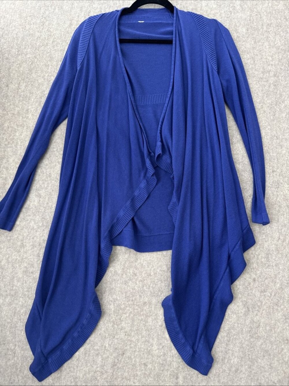 Lululemon Express Yourself Wrap Cardigan Blue Womens 6